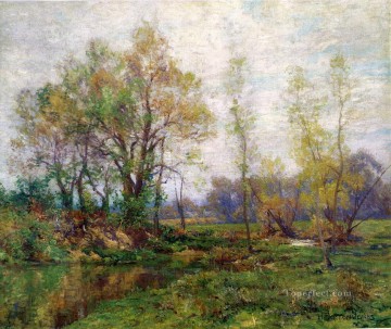 Hugh Bolton Jones Painting - Springtime scenery Hugh Bolton Jones